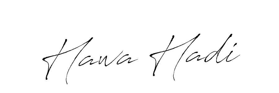 How to make Hawa Hadi name signature. Use Antro_Vectra style for creating short signs online. This is the latest handwritten sign. Hawa Hadi signature style 6 images and pictures png