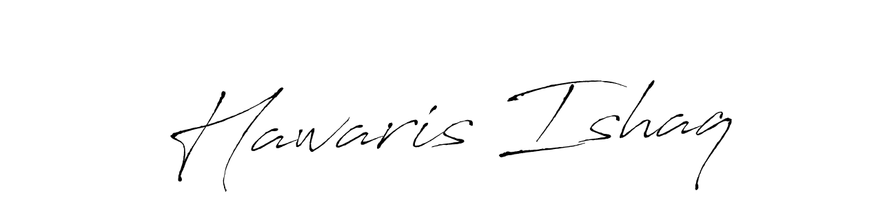 Make a short Hawaris Ishaq signature style. Manage your documents anywhere anytime using Antro_Vectra. Create and add eSignatures, submit forms, share and send files easily. Hawaris Ishaq signature style 6 images and pictures png