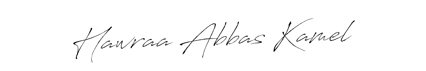 Similarly Antro_Vectra is the best handwritten signature design. Signature creator online .You can use it as an online autograph creator for name Hawraa Abbas Kamel. Hawraa Abbas Kamel signature style 6 images and pictures png