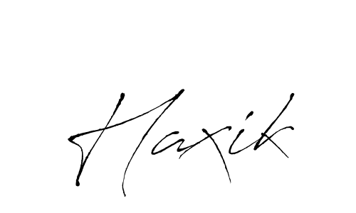 How to make Haxik name signature. Use Antro_Vectra style for creating short signs online. This is the latest handwritten sign. Haxik signature style 6 images and pictures png