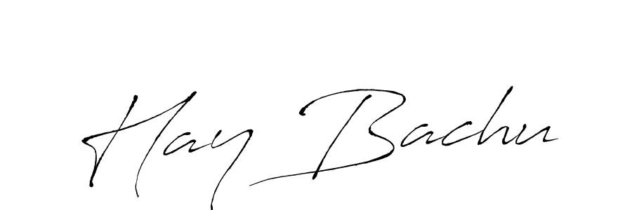 Once you've used our free online signature maker to create your best signature Antro_Vectra style, it's time to enjoy all of the benefits that Hay Bachu name signing documents. Hay Bachu signature style 6 images and pictures png