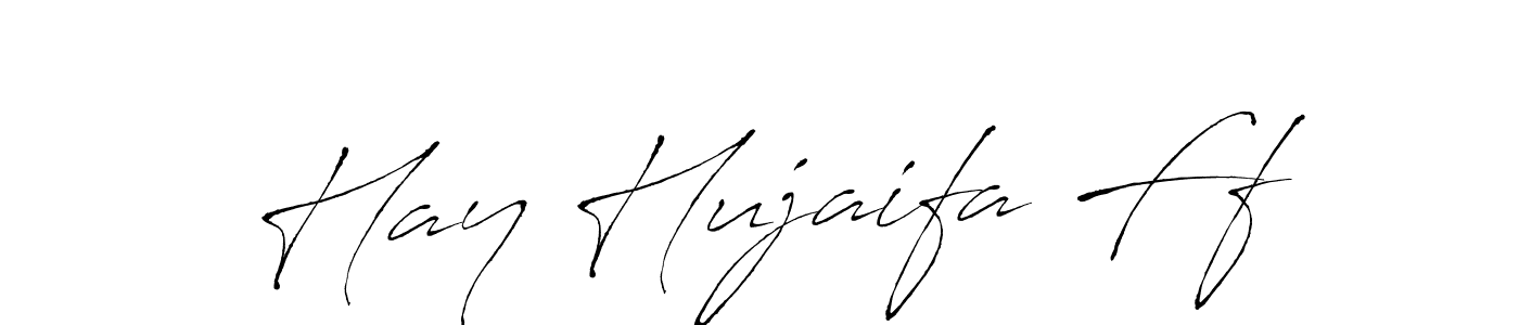 How to Draw Hay Hujaifa Ff signature style? Antro_Vectra is a latest design signature styles for name Hay Hujaifa Ff. Hay Hujaifa Ff signature style 6 images and pictures png