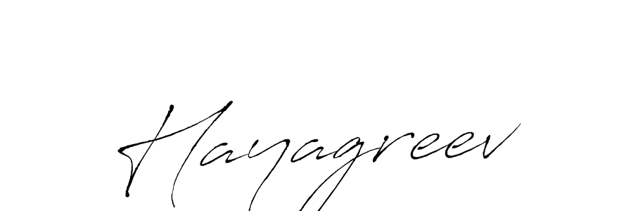 Make a beautiful signature design for name Hayagreev. With this signature (Antro_Vectra) style, you can create a handwritten signature for free. Hayagreev signature style 6 images and pictures png