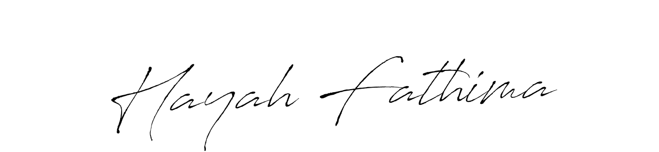 Use a signature maker to create a handwritten signature online. With this signature software, you can design (Antro_Vectra) your own signature for name Hayah Fathima. Hayah Fathima signature style 6 images and pictures png