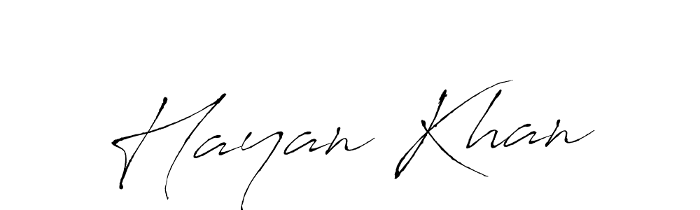 How to make Hayan Khan signature? Antro_Vectra is a professional autograph style. Create handwritten signature for Hayan Khan name. Hayan Khan signature style 6 images and pictures png