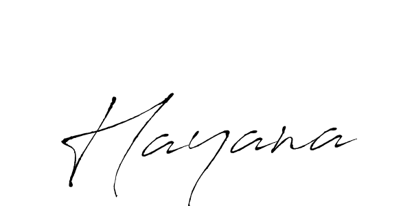 Also we have Hayana name is the best signature style. Create professional handwritten signature collection using Antro_Vectra autograph style. Hayana signature style 6 images and pictures png