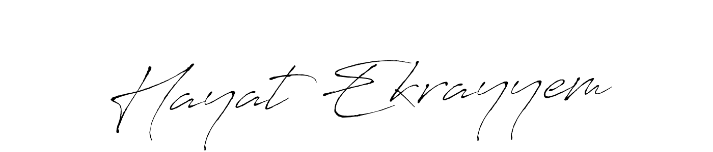 Best and Professional Signature Style for Hayat Ekrayyem. Antro_Vectra Best Signature Style Collection. Hayat Ekrayyem signature style 6 images and pictures png