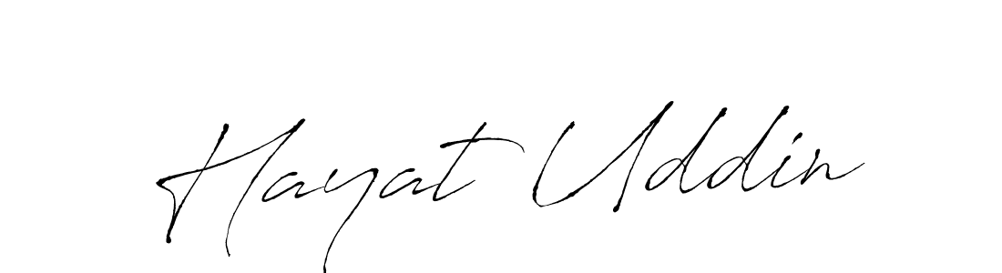 It looks lik you need a new signature style for name Hayat Uddin. Design unique handwritten (Antro_Vectra) signature with our free signature maker in just a few clicks. Hayat Uddin signature style 6 images and pictures png