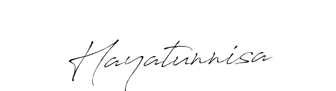 Also we have Hayatunnisa name is the best signature style. Create professional handwritten signature collection using Antro_Vectra autograph style. Hayatunnisa signature style 6 images and pictures png