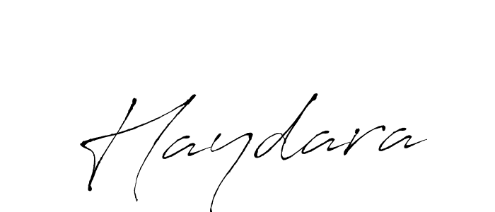 Create a beautiful signature design for name Haydara. With this signature (Antro_Vectra) fonts, you can make a handwritten signature for free. Haydara signature style 6 images and pictures png