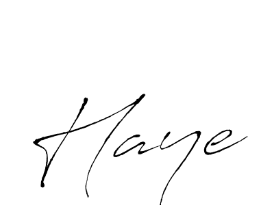 Use a signature maker to create a handwritten signature online. With this signature software, you can design (Antro_Vectra) your own signature for name Haye. Haye signature style 6 images and pictures png