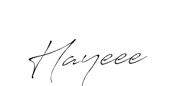 You should practise on your own different ways (Antro_Vectra) to write your name (Hayeee) in signature. don't let someone else do it for you. Hayeee signature style 6 images and pictures png