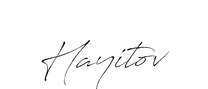 How to make Hayitov signature? Antro_Vectra is a professional autograph style. Create handwritten signature for Hayitov name. Hayitov signature style 6 images and pictures png