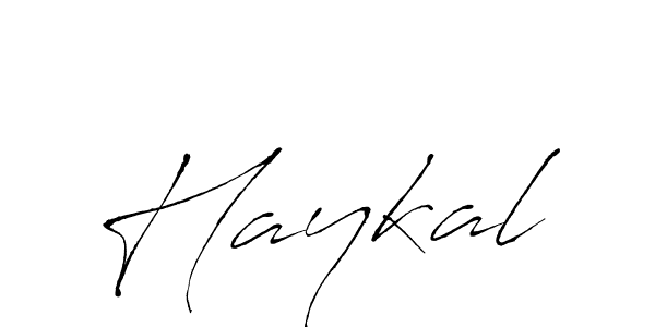 Haykal stylish signature style. Best Handwritten Sign (Antro_Vectra) for my name. Handwritten Signature Collection Ideas for my name Haykal. Haykal signature style 6 images and pictures png