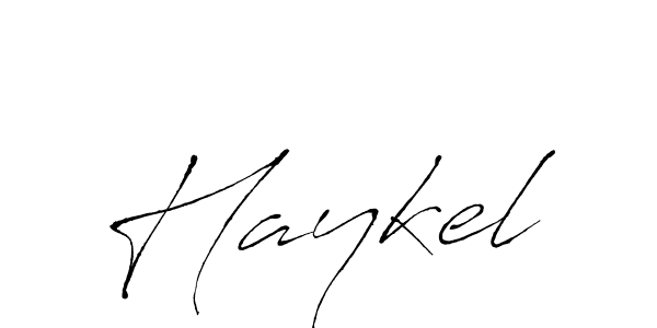 The best way (Antro_Vectra) to make a short signature is to pick only two or three words in your name. The name Haykel include a total of six letters. For converting this name. Haykel signature style 6 images and pictures png