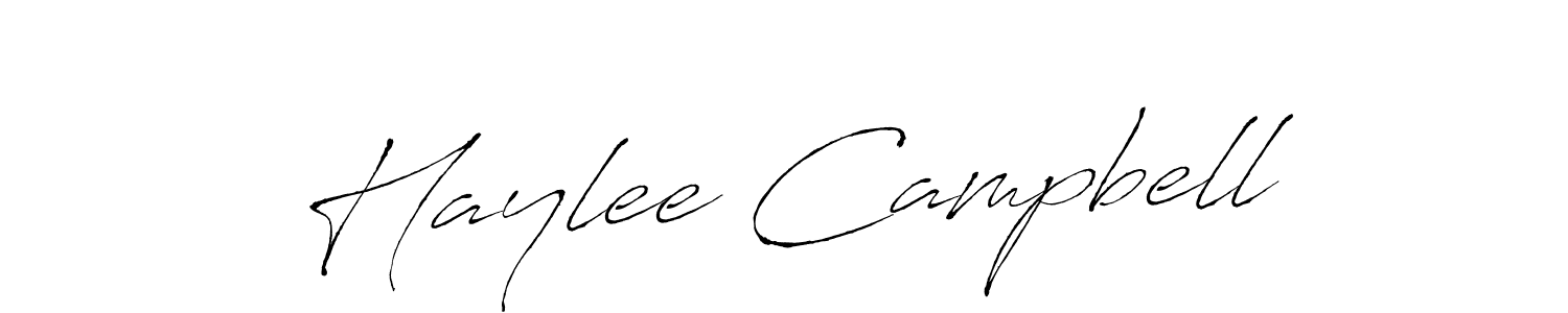 Also we have Haylee Campbell name is the best signature style. Create professional handwritten signature collection using Antro_Vectra autograph style. Haylee Campbell signature style 6 images and pictures png
