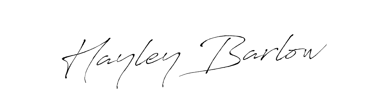 Also we have Hayley Barlow name is the best signature style. Create professional handwritten signature collection using Antro_Vectra autograph style. Hayley Barlow signature style 6 images and pictures png