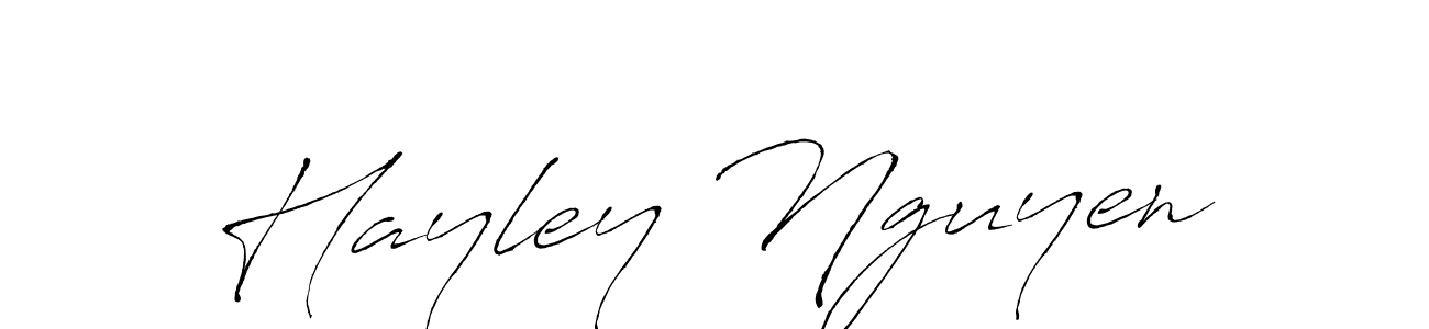 Also You can easily find your signature by using the search form. We will create Hayley Nguyen name handwritten signature images for you free of cost using Antro_Vectra sign style. Hayley Nguyen signature style 6 images and pictures png