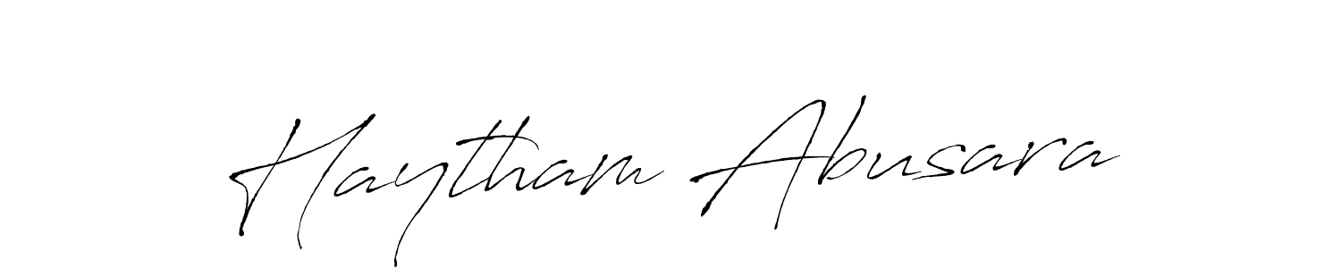 Similarly Antro_Vectra is the best handwritten signature design. Signature creator online .You can use it as an online autograph creator for name Haytham Abusara. Haytham Abusara signature style 6 images and pictures png