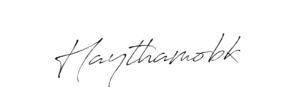 This is the best signature style for the Haythamobk name. Also you like these signature font (Antro_Vectra). Mix name signature. Haythamobk signature style 6 images and pictures png