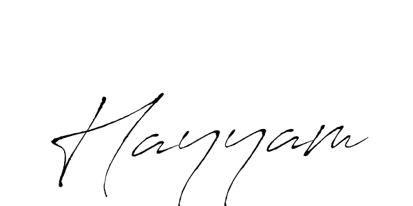 Make a beautiful signature design for name Hayyam. Use this online signature maker to create a handwritten signature for free. Hayyam signature style 6 images and pictures png