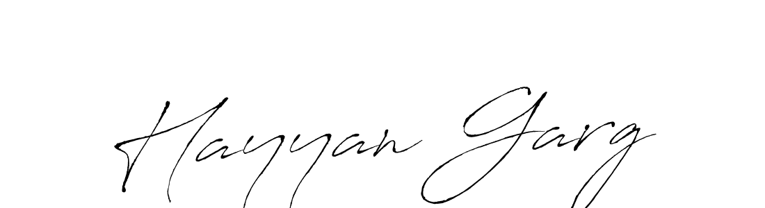 How to make Hayyan Garg signature? Antro_Vectra is a professional autograph style. Create handwritten signature for Hayyan Garg name. Hayyan Garg signature style 6 images and pictures png