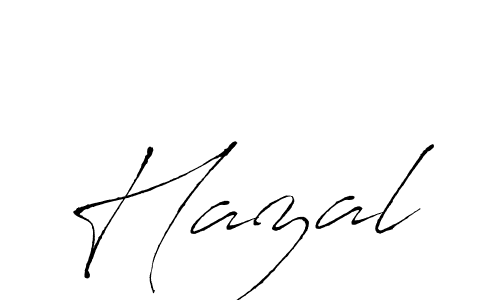 Hazal stylish signature style. Best Handwritten Sign (Antro_Vectra) for my name. Handwritten Signature Collection Ideas for my name Hazal. Hazal signature style 6 images and pictures png