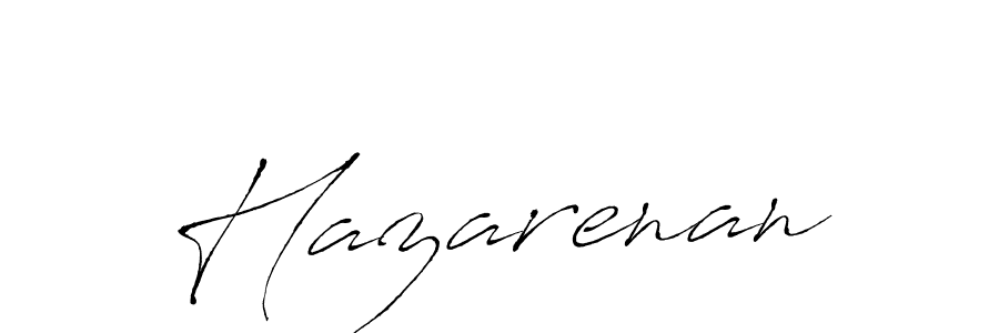 How to make Hazarenan name signature. Use Antro_Vectra style for creating short signs online. This is the latest handwritten sign. Hazarenan signature style 6 images and pictures png