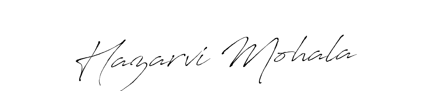 Here are the top 10 professional signature styles for the name Hazarvi Mohala. These are the best autograph styles you can use for your name. Hazarvi Mohala signature style 6 images and pictures png