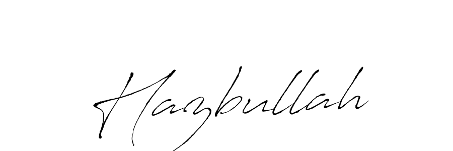 Use a signature maker to create a handwritten signature online. With this signature software, you can design (Antro_Vectra) your own signature for name Hazbullah. Hazbullah signature style 6 images and pictures png