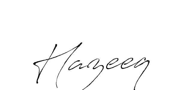You should practise on your own different ways (Antro_Vectra) to write your name (Hazeeq) in signature. don't let someone else do it for you. Hazeeq signature style 6 images and pictures png