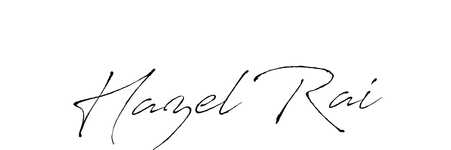 You should practise on your own different ways (Antro_Vectra) to write your name (Hazel Rai) in signature. don't let someone else do it for you. Hazel Rai signature style 6 images and pictures png