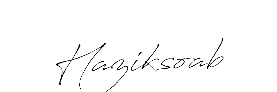 You should practise on your own different ways (Antro_Vectra) to write your name (Haziksoab) in signature. don't let someone else do it for you. Haziksoab signature style 6 images and pictures png