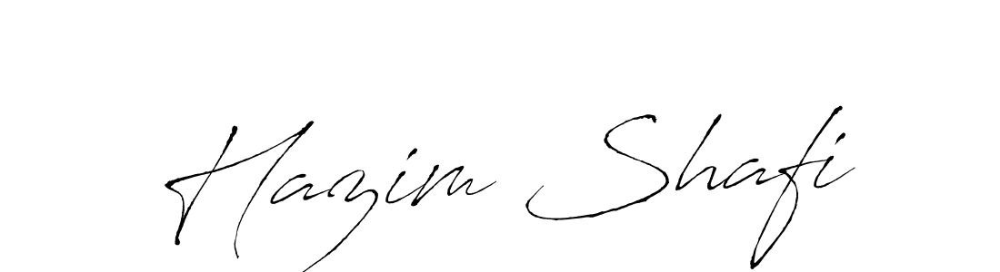 You should practise on your own different ways (Antro_Vectra) to write your name (Hazim Shafi) in signature. don't let someone else do it for you. Hazim Shafi signature style 6 images and pictures png