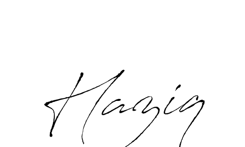 Antro_Vectra is a professional signature style that is perfect for those who want to add a touch of class to their signature. It is also a great choice for those who want to make their signature more unique. Get Haziq name to fancy signature for free. Haziq signature style 6 images and pictures png