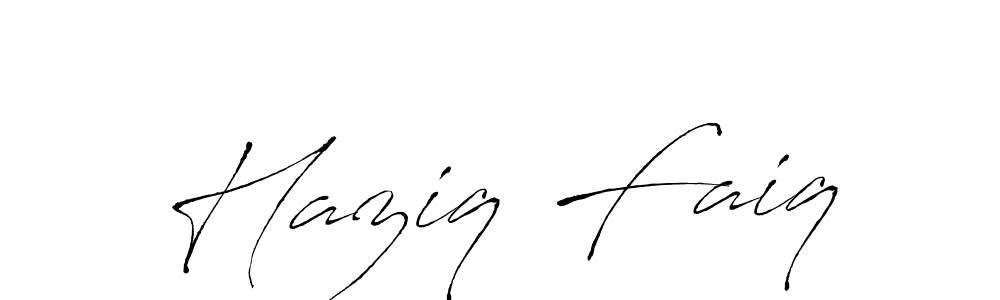 Make a beautiful signature design for name Haziq Faiq. Use this online signature maker to create a handwritten signature for free. Haziq Faiq signature style 6 images and pictures png