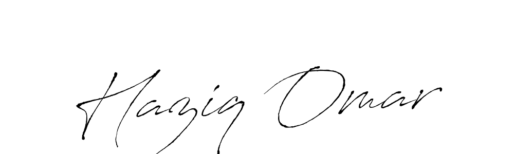 Make a beautiful signature design for name Haziq Omar. Use this online signature maker to create a handwritten signature for free. Haziq Omar signature style 6 images and pictures png