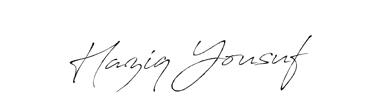 Make a short Haziq Yousuf signature style. Manage your documents anywhere anytime using Antro_Vectra. Create and add eSignatures, submit forms, share and send files easily. Haziq Yousuf signature style 6 images and pictures png
