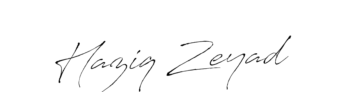 This is the best signature style for the Haziq Zeyad name. Also you like these signature font (Antro_Vectra). Mix name signature. Haziq Zeyad signature style 6 images and pictures png