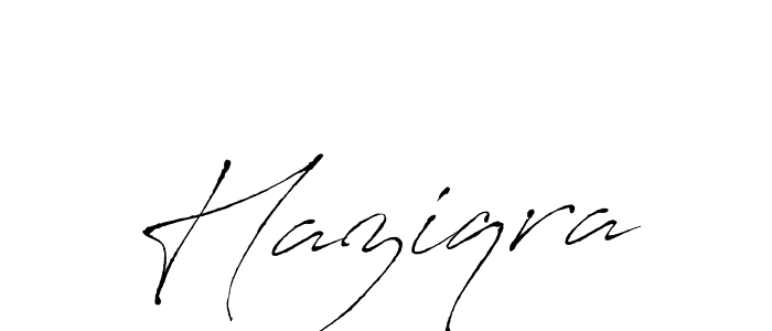 How to make Haziqra name signature. Use Antro_Vectra style for creating short signs online. This is the latest handwritten sign. Haziqra signature style 6 images and pictures png