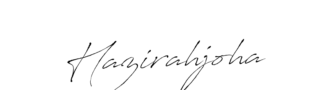 Also You can easily find your signature by using the search form. We will create Hazirahjoha name handwritten signature images for you free of cost using Antro_Vectra sign style. Hazirahjoha signature style 6 images and pictures png