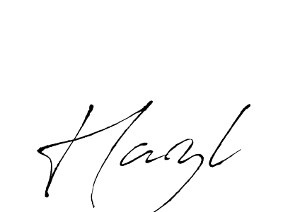 Make a beautiful signature design for name Hazl. With this signature (Antro_Vectra) style, you can create a handwritten signature for free. Hazl signature style 6 images and pictures png