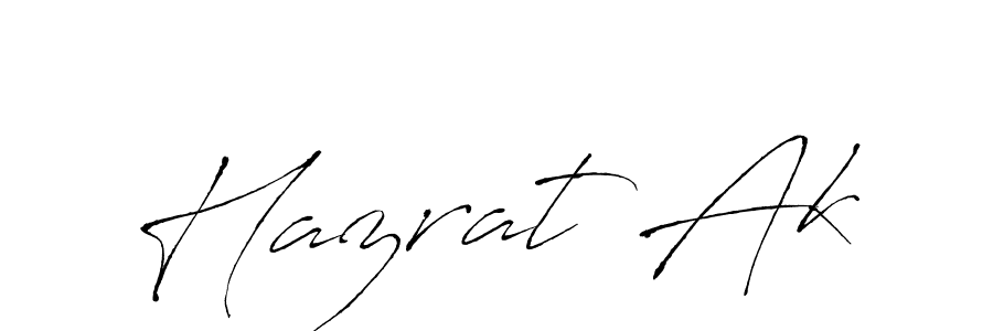 Hazrat Ak stylish signature style. Best Handwritten Sign (Antro_Vectra) for my name. Handwritten Signature Collection Ideas for my name Hazrat Ak. Hazrat Ak signature style 6 images and pictures png