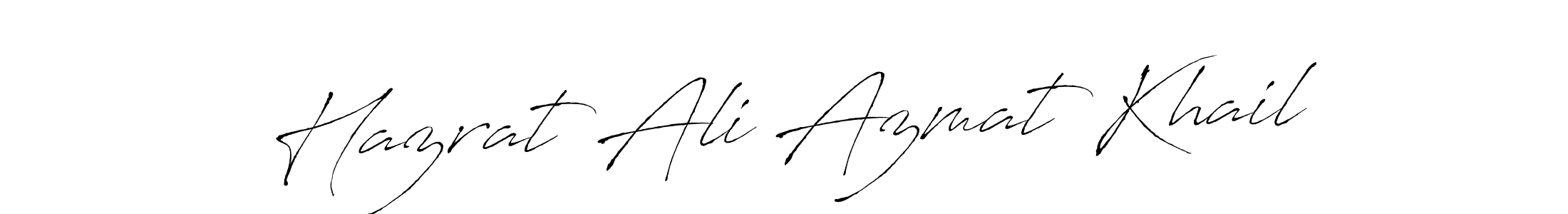 Make a short Hazrat Ali Azmat Khail signature style. Manage your documents anywhere anytime using Antro_Vectra. Create and add eSignatures, submit forms, share and send files easily. Hazrat Ali Azmat Khail signature style 6 images and pictures png