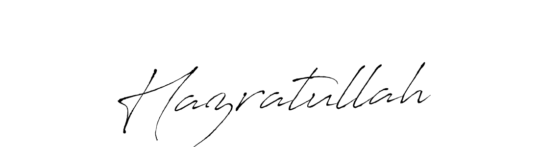 Create a beautiful signature design for name Hazratullah. With this signature (Antro_Vectra) fonts, you can make a handwritten signature for free. Hazratullah signature style 6 images and pictures png