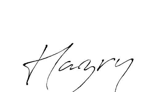 Make a beautiful signature design for name Hazry. Use this online signature maker to create a handwritten signature for free. Hazry signature style 6 images and pictures png