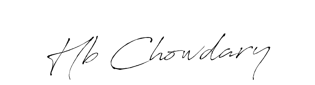 if you are searching for the best signature style for your name Hb Chowdary. so please give up your signature search. here we have designed multiple signature styles  using Antro_Vectra. Hb Chowdary signature style 6 images and pictures png