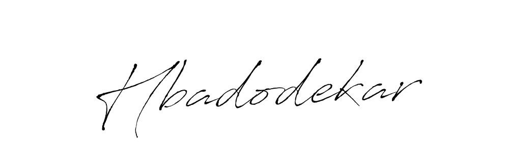 Also You can easily find your signature by using the search form. We will create Hbadodekar name handwritten signature images for you free of cost using Antro_Vectra sign style. Hbadodekar signature style 6 images and pictures png