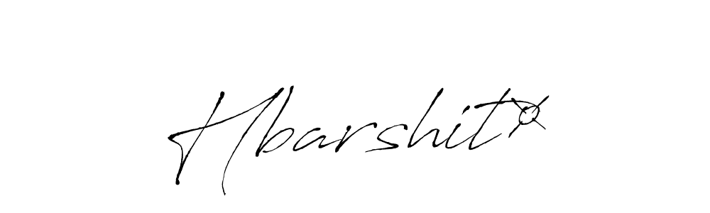 Similarly Antro_Vectra is the best handwritten signature design. Signature creator online .You can use it as an online autograph creator for name Hbarshit¤. Hbarshit¤ signature style 6 images and pictures png