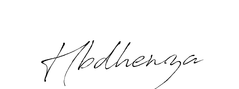 The best way (Antro_Vectra) to make a short signature is to pick only two or three words in your name. The name Hbdhenza include a total of six letters. For converting this name. Hbdhenza signature style 6 images and pictures png
